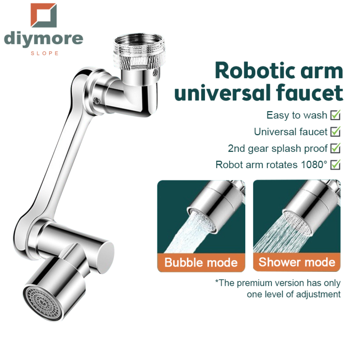 Ziqqucu 1080° Universal Rotating Faucet Extender Large Angle Rotating