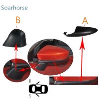 Soarhorse ฝาปิดประตูด้านข้างรถกระจกมองหลังแบบปีกด้านล่างหมวกครอบตัวเครื่องสำหรับ Mazda 6 Atgj