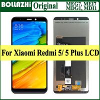 ● Original For Xiaomi Redmi 5 Plus LCD Display Touch Screen For Redmi Note 5 LCD Digitizer With Frame Replacement Repair MEG7 MEI7