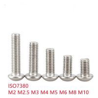 Stainless Steel 304 Button Head Screw Stainless Steel 304 Hexagon Socket - Screws - Aliexpress