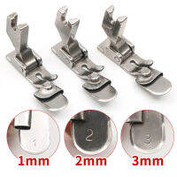 เครื่องกดเย็บขอบ P351แบบเท้าโค้งด้านล่างพับได้สองชั้นเป็นเส้นตรงประกบด้วยเท้ากดเหล็กทั้งหมด