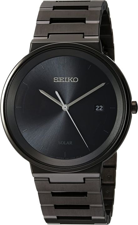Đồng hồ Seiko cổ sẵn sàng (SEIKO SNE481 Watch) Seiko Dress Japanese-Quartz  Watch with Stainless-