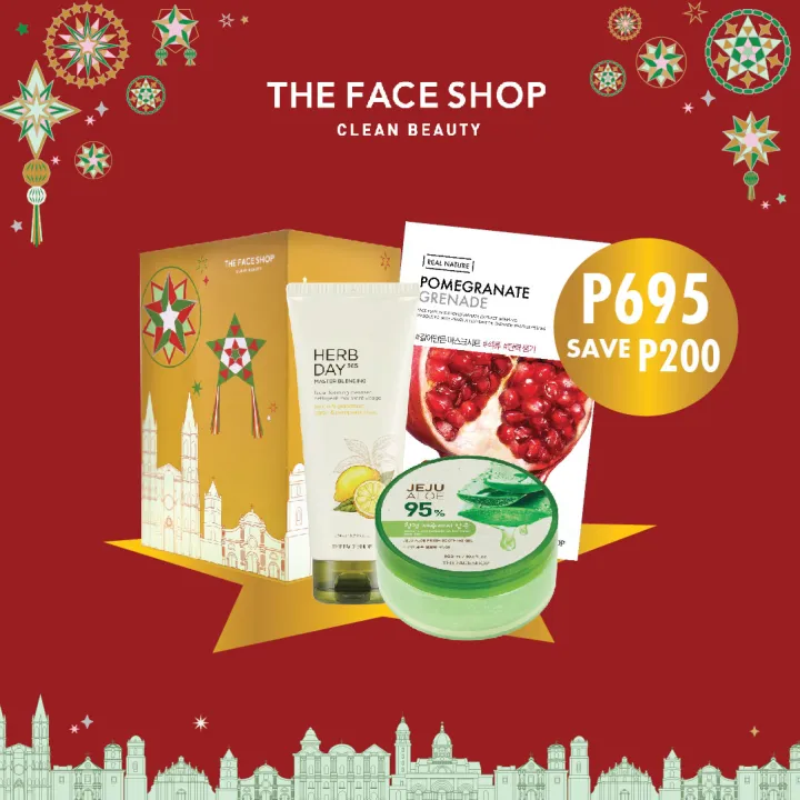 The Face Shop Lemon & Aloe Festival Christmas Gift Set 2022 Lazada PH