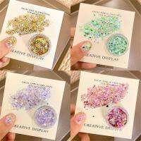 1 ~ 10PCS Burst Sequins เคาะบนชิปเงาสีสม่ำเสมอติดทนนานปลอดสารพิษและปลอดภัยปลอดภัยในการใช้เล็บ Glitter