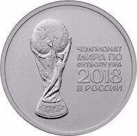 2nd Group Russia 2018 25 Rubles Football World Match เหรียญกษาปณ์ที่ระลึก Original-iodz29 shop