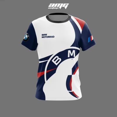 2023 new design- (สต็อกเพียงพอ) BMW Cyan M Racing T-shirtคุณภาพสูง size:S-5XL