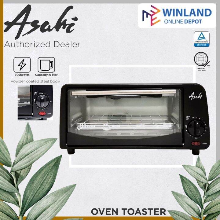 ASAHI by Winland OT612 Electric Oven Toaster 6 Liter Lazada PH