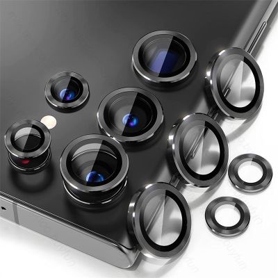 For Samsung Galaxy S23 Ultra Camera Lens Protector Scratch-Resistant Tempered Glass With Alloy Edge Lens Cover Sumsung S 23 Plus