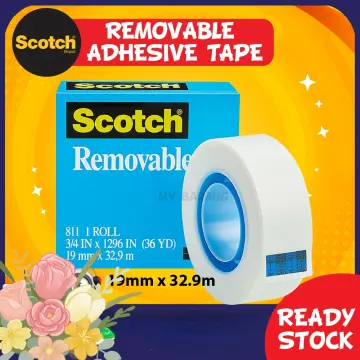 Scotch® Magic™ Tape 811 (Removable) - 3/4 x 36 yds.