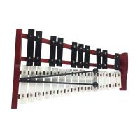 BNMUSIC 25 Key Glockenspiel Xylophone 15.7x9.8x3inch วัดขนาดกะทัดรัดสำหรับมืออาชีพ