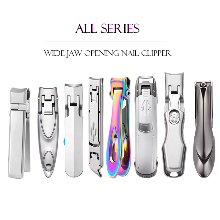 2 Pcs Thick Toenail Clippers - Wide Jaw Opening Nail Clippers For