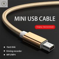 HESTING สำหรับ MP3 MP4สาย USB อุปกรณ์เสริมสำหรับผู้เล่นหัวคู่สายชาร์จ HDD Mini สาย USB ต่อ USB Mini USB Cord กล้องสายชาร์จ USB ต่อ USB ขนาดเล็กสายชาร์จแบตเตอรี่รวดเร็วเครื่องชาร์จยูเอสบีสายชาร์จแบตเตอรี่