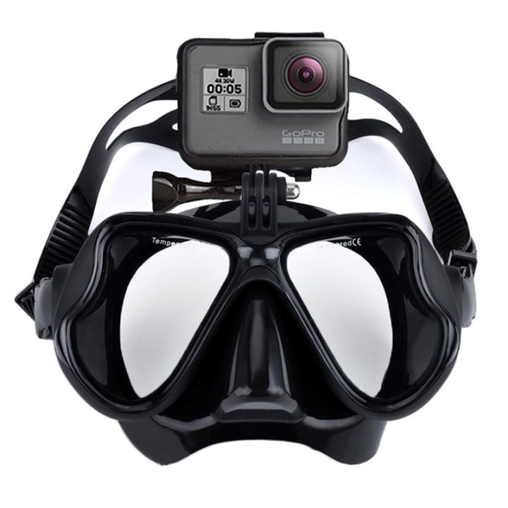 joymaysun-กล้องหน้ากากดำน้ำมืออาชีพแว่นตาว่ายน้ำหน้ากากดำน้ำท่อหายใจสำหรับดำน้ำที่ยึดสำหรับ-gopro-กล้องดำน้ำ