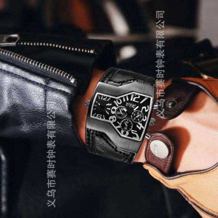 july-new-online-celebrity-domineering-big-dial-mens-watch-genuine-dual-movement-leather-personality-cool-hip-hop