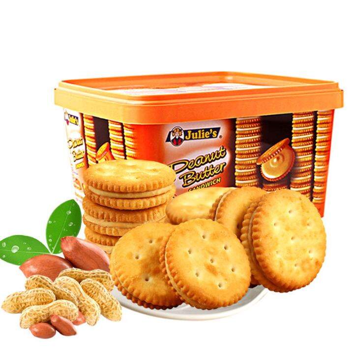 Malaysian imported Julies Judith peanut butter sandwich biscuits 540g