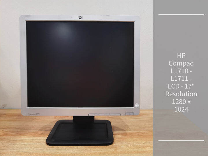 Monitor HP Compaq L1710 L1711 LCD 17" Resolution 1280 x 1024 used
