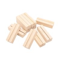 10pcs Rustic Wood Place Holders Table Stands Business Holder Wooden Name Photo Clip Holder for Wedding Party Decoration Clips Pins Tacks