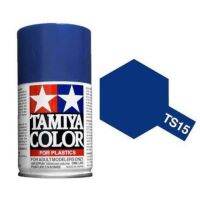 FAE TAMIYA 85015 TS-15 BLUE สีสเปรย์ทามิย่า พ่นโมเดล สีสเปรย์ สีพ่นรถยนต์