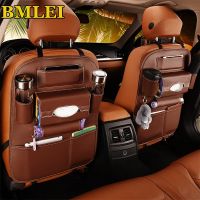 hotx 【cw】 2022 New Car back Storage Organizer Leather Multifunction Stowing Tidying Styling