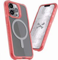 Ghostek COVERT Clear iPhone 13 Pro Cases with MagSafe and Shockproof Drop Protection Premium Lightweight Phone Cover Supports Mag Safe Accessories Designed for 2021 Apple iPhone13 Pro (6.1inch) (Pink) Pink iPhone 13 Pro
