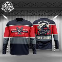 2023 NEW   14th - customs road legend long sleeve T SHIRT3d T SHIRT printed T SHIRT full sublimation long sleeve t-shirt  (Contact online for free design of more styles: patterns, names, logos, etc.)