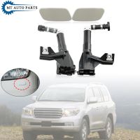 Mmap lampu depan Bumper mobil tutup tutup pompa Jet nosel semprot pencuci lampu depan untuk TOYOTA LAND CRUISER 200 LC200 2007-2011