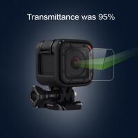 ฟิล์มที่ป้องกันเลนส์ฝาครอบหน้าจอ1ชิ้นสำหรับฟิล์มเลนส์ป้องกัน Gopro กันน้ำสำหรับ Gopro Hero 5 Session Hero 4 Session