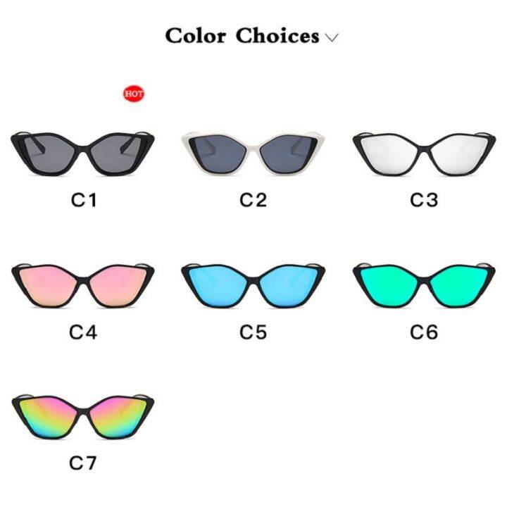 european-and-american-retro-cat-eye-white-frame-sunglasses-trendy-female-glasses-hot-girl-small-face-sunscreen-glasses