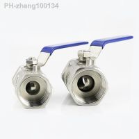 ▤▣■ 1pc Ball Valve Female Threaded Stainless Steel BallValve SS304 BSP 1/4 3/8 1/2 3/4 1 1-1/4 1-1/2