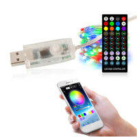 USB 5M10M20M Smart String Led Light With Remote IP67 Waterproof Sync To Music Timer Multicolor Fairy Lamp With App Bluetooth