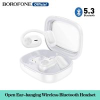 BOROFONE BW42 TWS OWS เปิดชุดหูฟังไร้สายบลูทูธบลูทูธ 5.3 หูฟังแบบห้อยหูพร้อมไมโครโฟนพร้อมเคสชาร์จสำหรับ iPhone OPPO VIVO Xiaomi Huawei สมาร์ทโฟน Universal