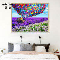 (HOT) ภาพวาดเพชรรุ่นใหม่ Flower Sea Balloon Series Full Diamond Round Diamond Square Diamond Sticker Diamond Painting AliExpress ขายส่งพิเศษข้ามพรมแดน