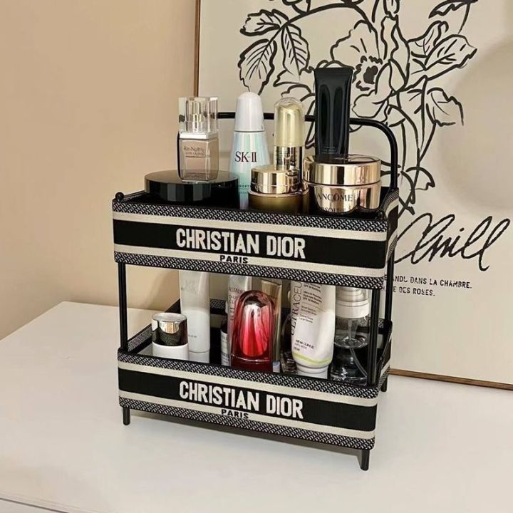 High-quality】Light Luxury Cosmetics Shelf Desktop Decoration isn ...
