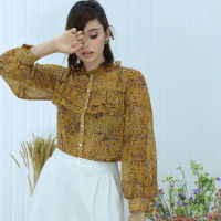 VERONIQA Blouse AM-B830 BY AMILA แขนยาว IGPU21-10