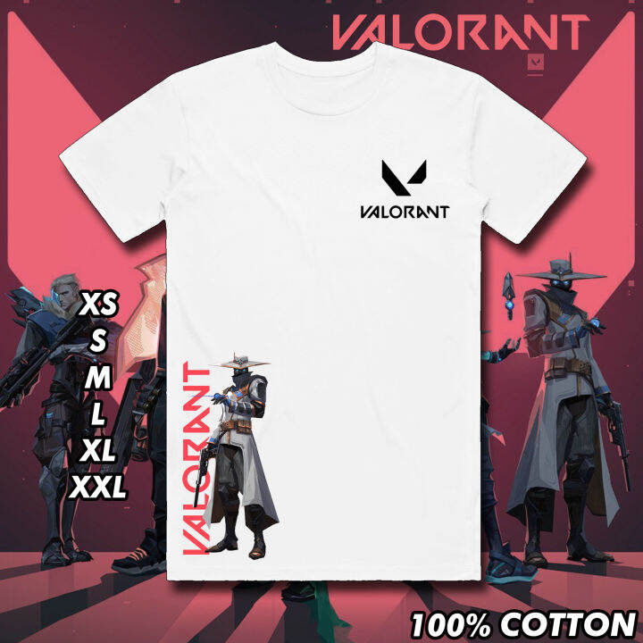 VALORANT Agent CYPHER New Trend Premium Cotton Gaming Shirt (V14 ...