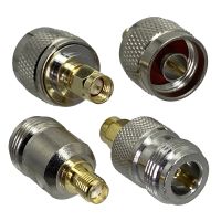 1pcs N to SMA Male Plug amp; Female Jack RF Adapter Connector Coaxial for Radio Antenna Wire Terminals