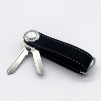 DIY Genuine Leather Keychain Smart Key Holder Key Organizer - Gibo Auja