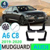 【hot】✔✠ for A6 Saloon C8 2019 2020 Mudguard Mud Flaps Guard Flap Accessories