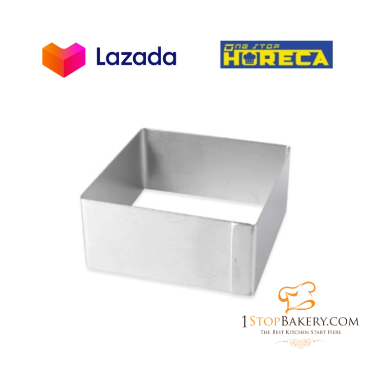 One Stop HoReCa Square Stainless Ring #304 L75*W75*H50mm