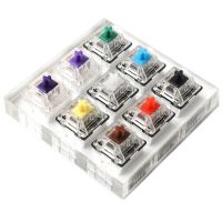 ~ คีย์บอร์ดตัวอย่าง 9 ชิ้นสําหรับ Cherry Mx Gateron Kailh Box Switches