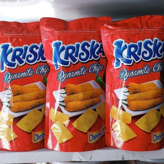 AEOS KRISKA DYNAMITE CHIPS CHEESE FLAVOR (3pcs) Lazada PH