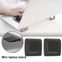 2Pcs Mini Multifunctional Cooling Stand Non-slip Plastic Foldable Desktop Notebook Laptop Stand Laptop Holder Tablet Stand Laptop Stands