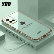 YBD Straight Edge Plating Phone case For Vivo Y21 2021Y21A Y21E Y21T Y21 E