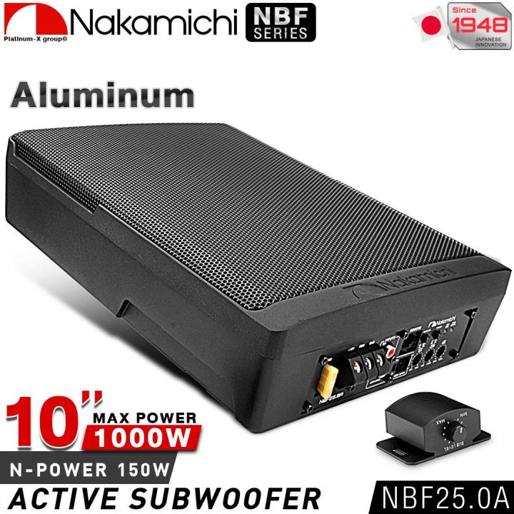 nakamichi-nbf20-0a-nbf25-0a-active-subwoofer-8inch-10inch-subbox-ซับบ็อก-ตู้ซับ-เครื่องเสียงรถยนต์-ดอกซับ10นิ้ว-ลำโพงซับวูฟเฟอร์