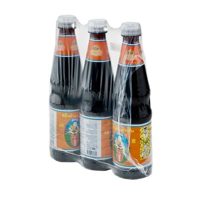สินค้ามาใหม่! เด็กสมบูรณ์ ซีอิ๊วดำ สูตร 5 940 มล. x 3 ขวด Healthy Boy Black Soy Sauce D (Orange Label) 940 g x 3 Bottles ล็อตใหม่มาล่าสุด สินค้าสด มีเก็บเงินปลายทาง
