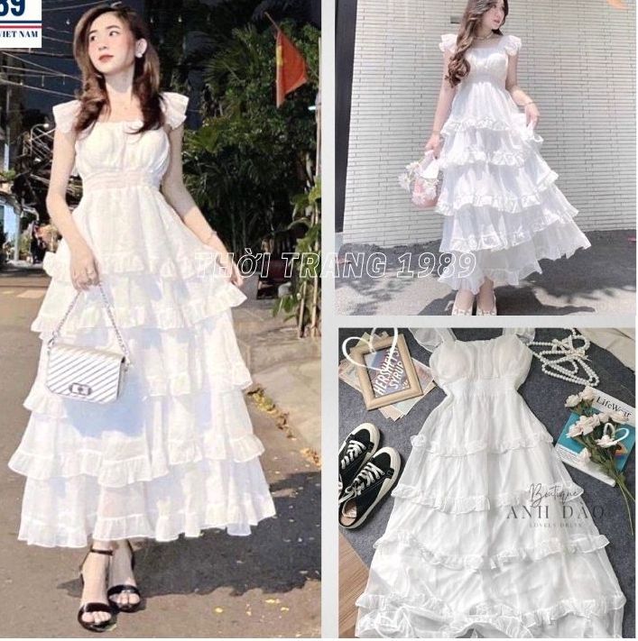 Tổng hợp hơn 77 váy trắng xòe công chúa siêu đỉnh  trieuson5
