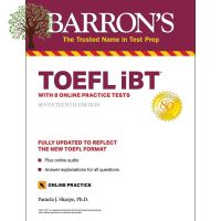 Ready to ship Barrons TOEFL iBT : With 8 Online Practice Tests