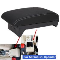 For Mitsubishi Xpander Armrest Interior With USB Arm Rest Storage Box Center Console Styling Decoration Car Essories