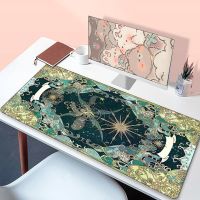 ❀ Tarot Cards Mouse Pad Gaming Mousepad Gamer Sakura Divination Desk Mat Laptop Accessories Mats Anime Mause Pc Pads Carpet Kawaii