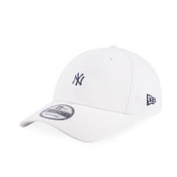 New ERA 9TWENTY หมวกแก๊ป ปรับสายได้ ลายโลโก้ไมโคร NY NEW YORK YANKEES สีขาว